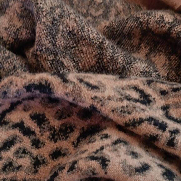 Moth by Anthropologie Animal Print Pants. Cozy, Wool Blend, MobWife - Picture 11 of 12